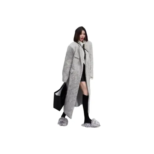 DEDY Серый Женский Пальто