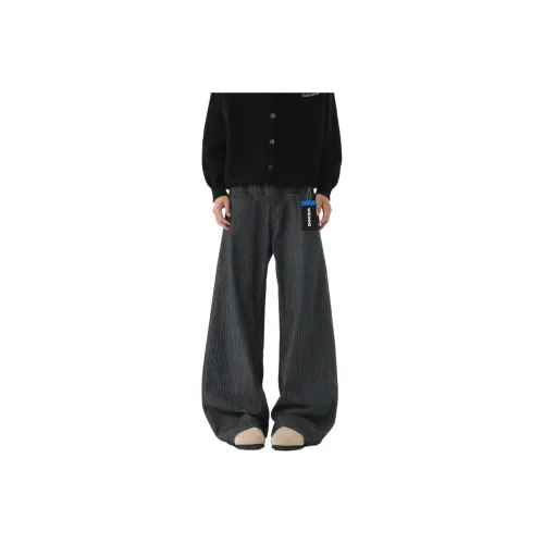 WKOOG Темно-серый унисекс джинсы