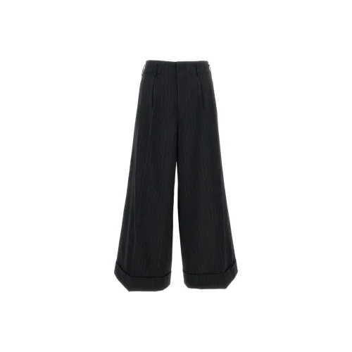 CDG Black Women's Casual Pants CDG Черные Женские Повседневные Брюки