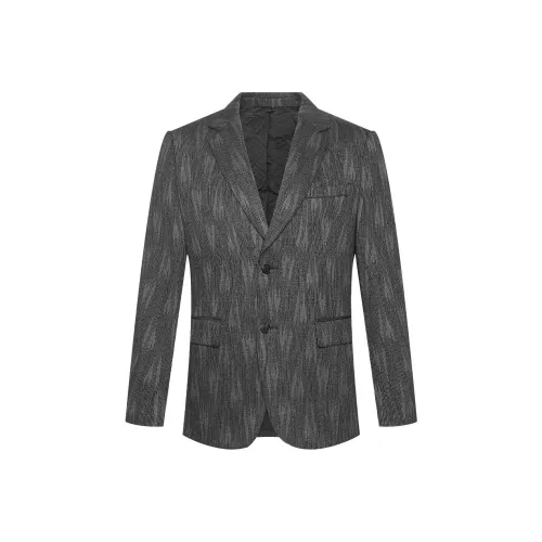 LESS IS MORE Черный Серый 24DYR9231S Мужское Пальто