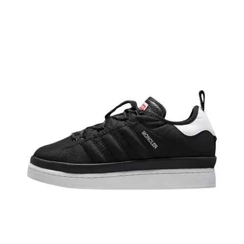 Adidas Originals x MONCLER Низкие кроссовки для скейтбординга унисекс черные