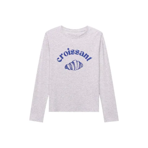 CHARM PICK Linen White Women's T-Shirts