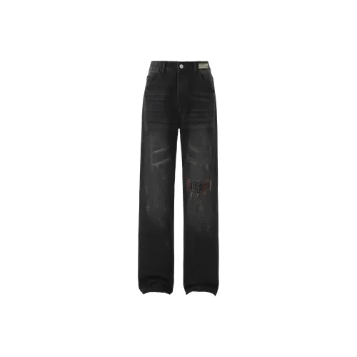 XIACENGJICHU Унисекс Джинсы