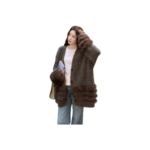 MEXICAN Бархат Feel Пальто Женское