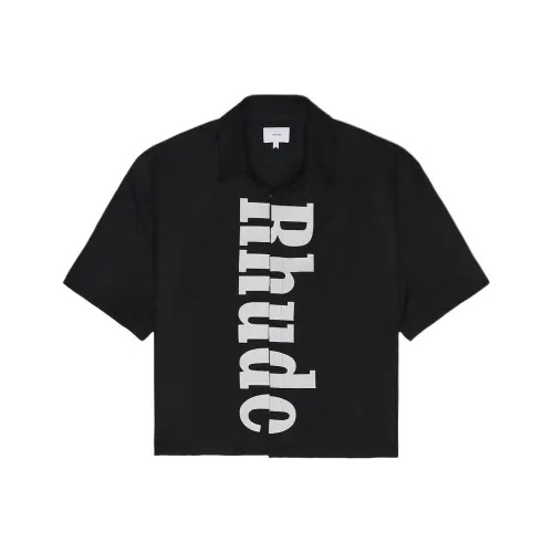 RHUDE Мужские черные рубашки