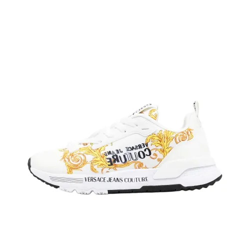 VERSACE JEANS Couture Низкий топ Повседневная обувь Женская Белая