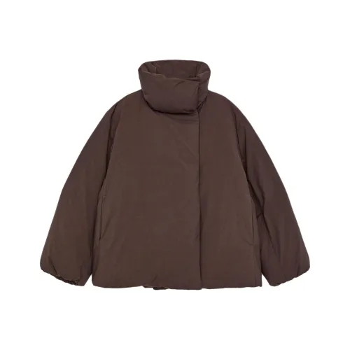 ARKET Темно-коричневый женский пуховик