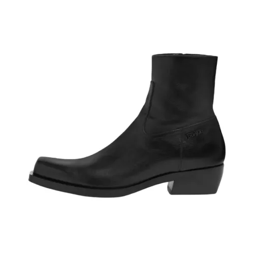 VERSACE Luciano Ботильоны 5 см Мужской Черный