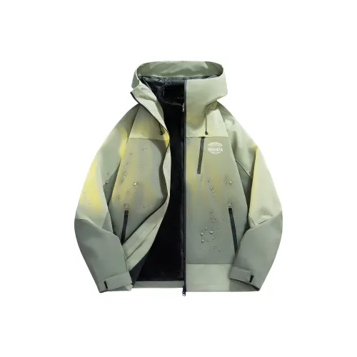 Водонепроницаемый Ветрозащитный Устойчивый к истиранию Термический Водоотталкивающий Ветровка Унисекс