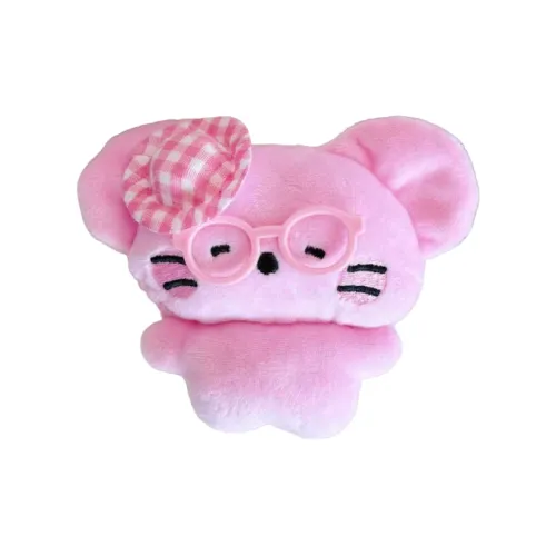 77 SEVEN DREAM Милый Gluttonous Мышка Стекло Кукла Плюшевый Брелок 9 см Рекомендуемая высота