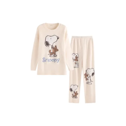 Wabi Town Пижамный комплект Женские Белые