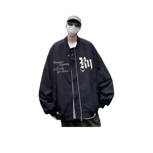 BONAS Черный Мужской Бейсбольный Джерси