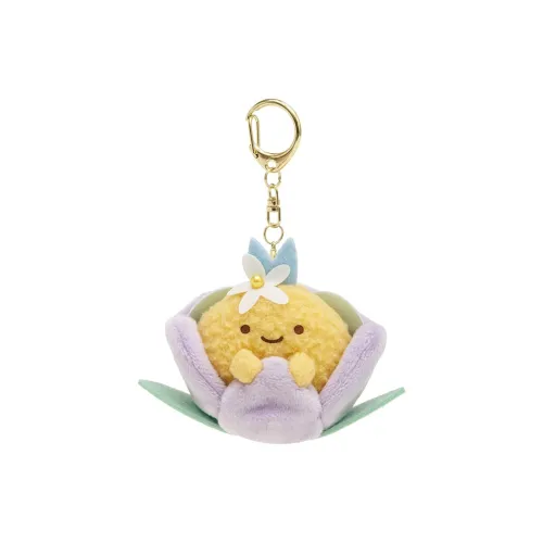 SAN X Immersive Цветочный Русалка Плюшевый Брелок 8,5 см Рекомендуемая высота