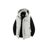 Экрю [Съемный с капюшоном / Металлический логотип бренда]