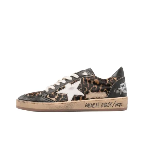 Golden Goose Ball Star Low Топ Скейтборд Кроссовки Женские Черные