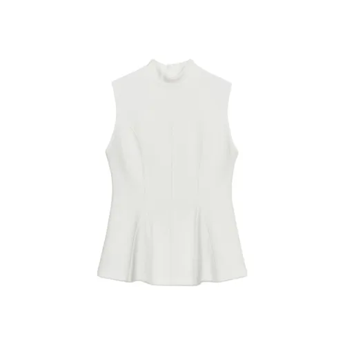 ZARA Collaboration Белые Женские Майки