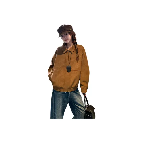 Dippanis Коричневый Женские Куртки