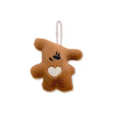 Милый брелок в виде щенка (коричневый)