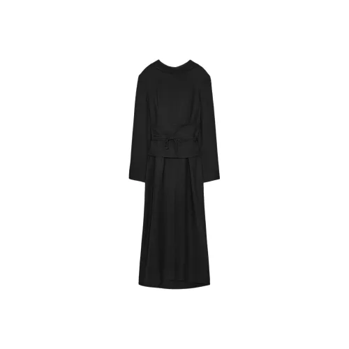 ZARA ZW Series Длинное платье с длинными рукавами женское