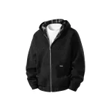 Чёрный с меланжевым серым