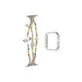 [Радужный Конфетный Цвет + Одиночная Строка Порожнистый Серебряный Ромб Чехол]