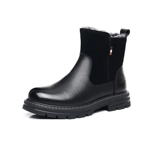 GIHO Зимний Противоколдовой Анти-FREEZE Термический Амортизирующий Износостойкий MID Верх Утепленная Обувь Мужская