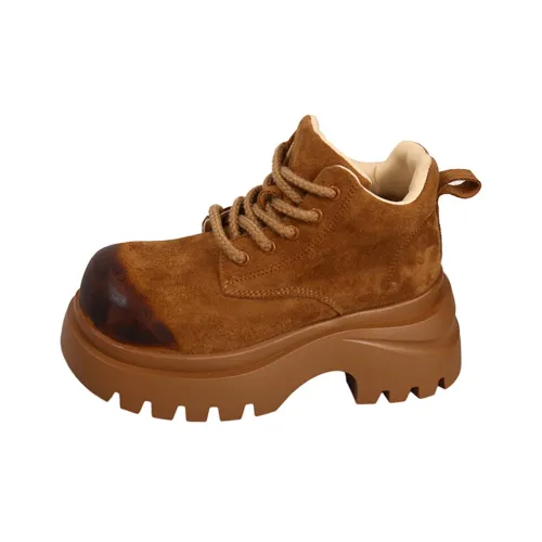 Daying Повседневные кожаные туфли для женщин