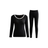 Чёрный с меланжевым серым