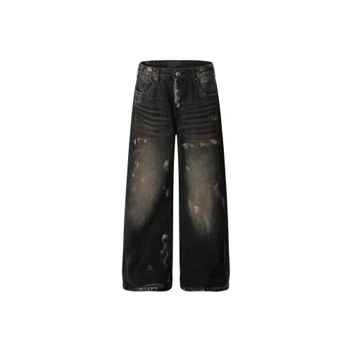 MT99 Черный Унисекс Джинсы