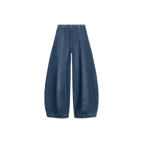 ZARA Collaboration ZW Series Blue Women's Jeans ZARA Collaboration ZW Series Синие Женские Джинсы