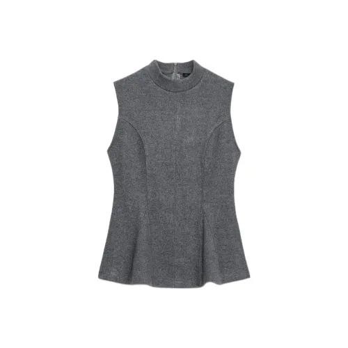 ZARA Серые Женские Майки