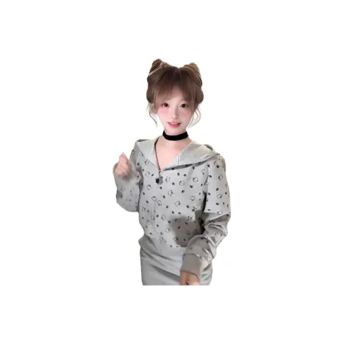 OG96 LAB Серый Женский Свитшот