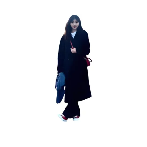 Dippanis Черное Женское Пальто