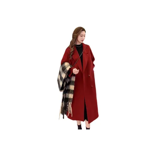 DEDY Red Women's Coat DEDY Красный Женский Пальто