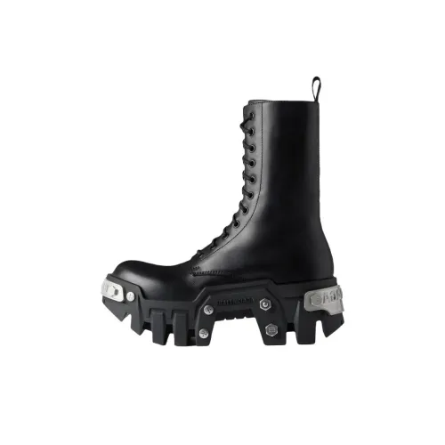Balenciaga Bulldozer Короткий Martin Boot 8 см Мужской Черный