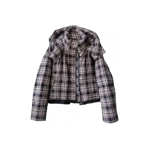 Incolore Темно-синий Синий Женский Пуховик