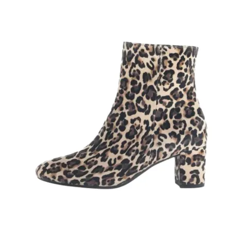 Gabor Модные ботильоны 6 см женские с леопардовым принтом