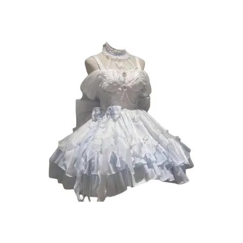 April20th Короткий рукав Платье Женское