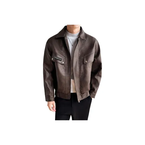 RVANGUARD Кожа Куртка Унисекс