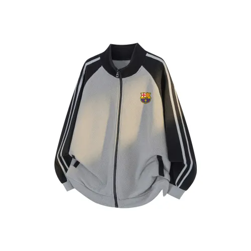 FCB ARCELONA Velvet Feel Coat Unisex FCB ARCELONA Бархат Feel Пальто Унисекс