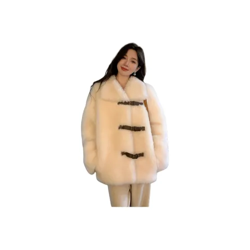 CTRTRC Ecru Женская меховая одежда