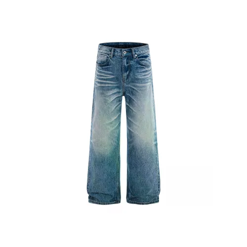 PANDA ADEVIL Синий Унисекс Джинсы