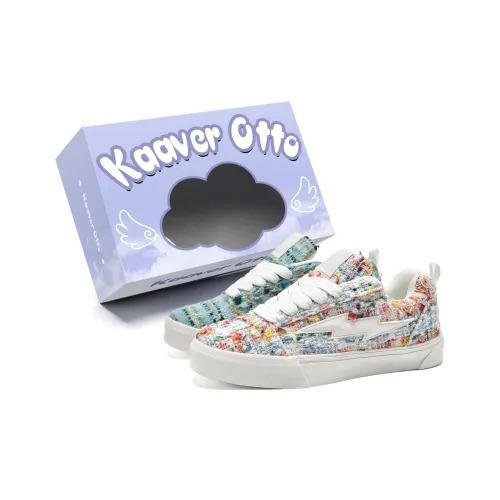 KAAVER OTTO Износостойкие Дышащие Низкие Кроссовки для Скейтбординга Унисекс