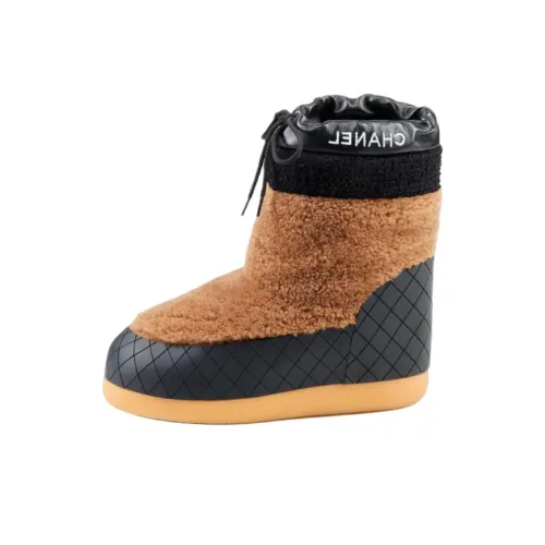 CHANEL Ботильоны 2,5 см Женские Коричневые