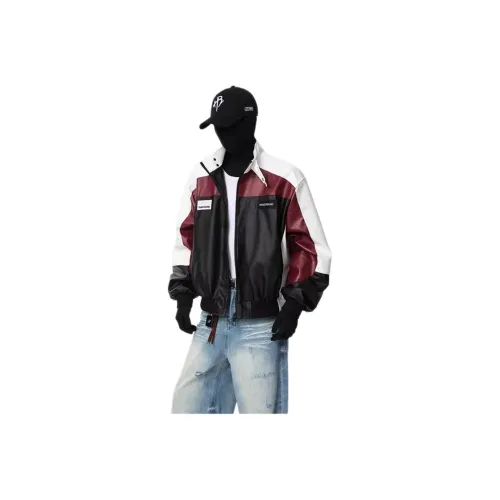 TONYBEAR Черный Красный Унисекс Куртки