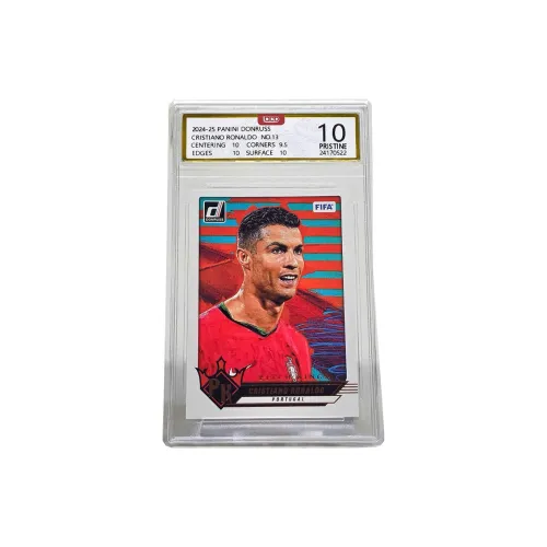 PANINI CRISTIANO RONALDO Mbappé Haaland Игрок Карточки Сертифицированные Карточки 1 Размер