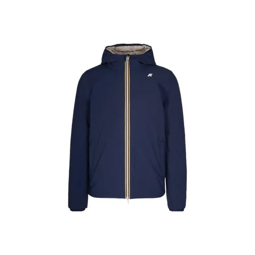 K WAY Blue Мужские Куртки