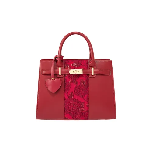 DEDOO ПУ (полиуретан) Сумка Стандартная Женская Красная