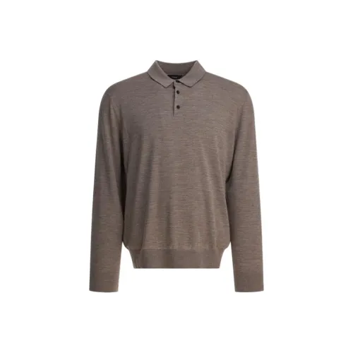 VINCE Серый Мужская Рубашка с короткими рукавами