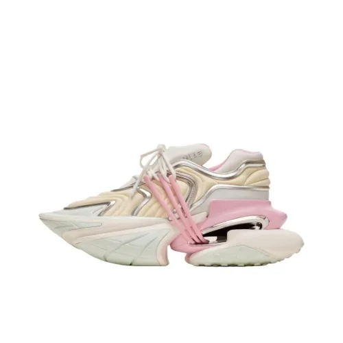 BALMAIN Низкий топ Повседневная обувь Женская Белая